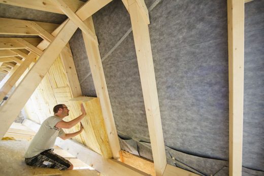 travaux d'isolation