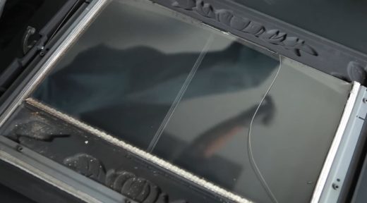 changement vitre insert cassée