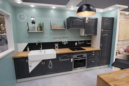 crédence cuisine carrelage Castorama
