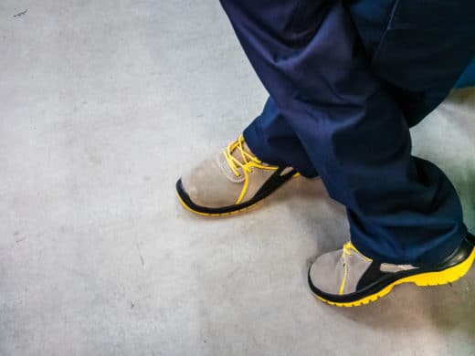 Chaussire sécurite travaux maison